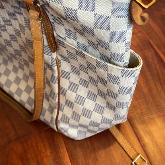 Louis Vuitton Damier Azure Totally PM Tote - Picture 10 of 12